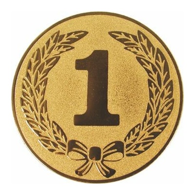D1-A36 Emblém pr.25mm "1"
