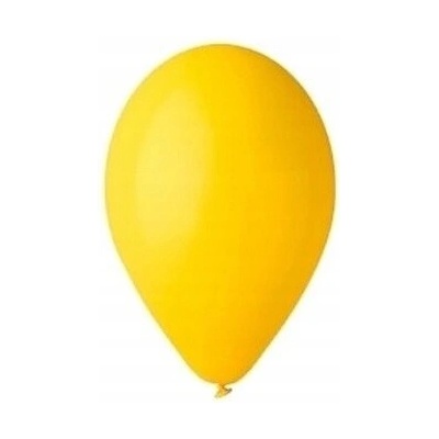 Latexové Balónky Pastelové žluté Gemar 12" 30 cm