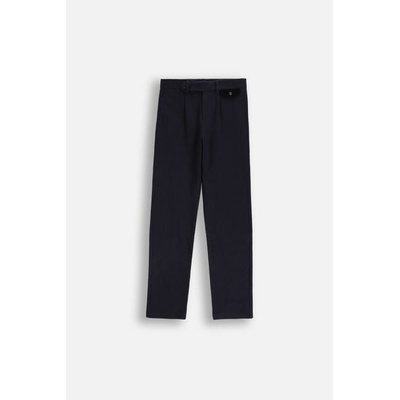 Coccodrillo Elegantní kalhoty slim fit tmavě modré s kapsami