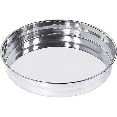 Contacto Protiskluzový tác z nerezové oceli na sklo černý průměr 320 mm 1255/320 inox