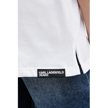 Karl Lagerfeld Jeans Памучна тениска Karl Lagerfeld Jeans (B1W17061)