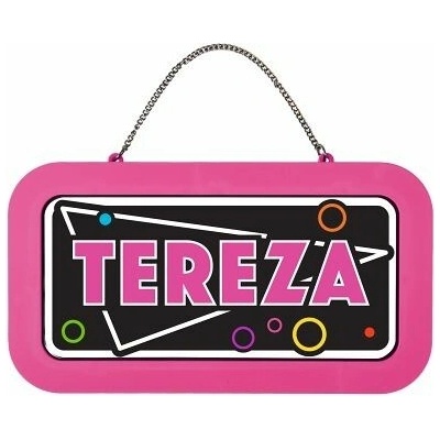 ALBI Neonová cedulka se jménem - Tereza