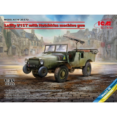 ICM Laffly V15T w/ Hotchkiss machine gun 35572 1:35