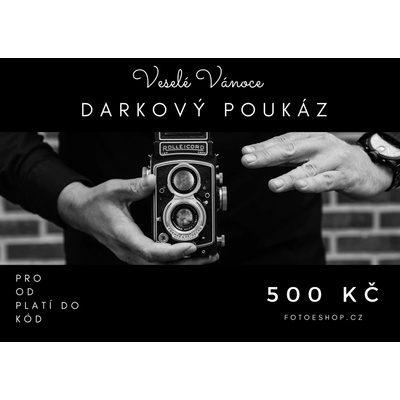 Dárkový poukaz 500 Kč