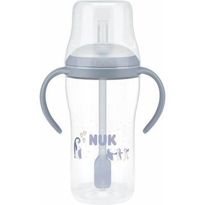 NUK Perfect Match Pengu s brčkem 260 ml