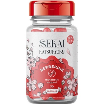 Sekai Katsuryoku Berberine, 30 капсули, Sekai Katsuryoku (7212-00)