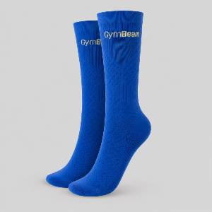 GymBeam Running Socks Blue M