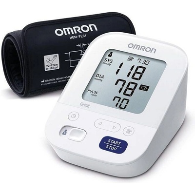 Omron M3 Comfort + adaptér – Zboží Dáma