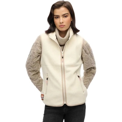 SUPERDRY Потник Superdry Active vest - Beige (Rice White)