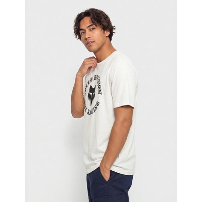 Fox Badge 195 Original ss tee lght grey