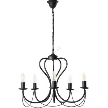 Image 1 of Onli - Пендел CANDELA 5xE14/6W/230V черен (OL0270)
