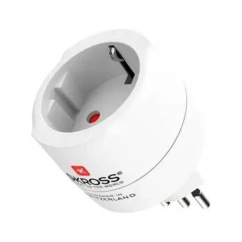 Image 1 of SKROSS универсален адаптер World to CH+IT+ Brasil, USB (1500272CE)