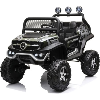 Image 1 of ROLLZONE Mercedes-Benz Unimog 12V - Детско офроуд бъги, Камуфлаж, EVA гуми (JJL199-camouflage)
