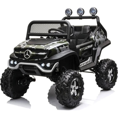 ROLLZONE Mercedes-Benz Unimog 12V - Детско офроуд бъги, Камуфлаж, EVA гуми (JJL199-camouflage)