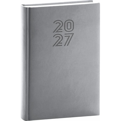Aprint A5 Denní 2027 šedá