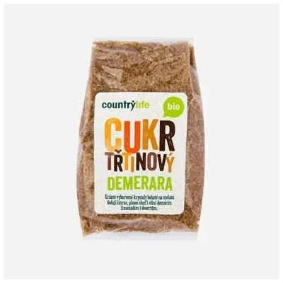 Country Life Cukr třtinový Demerara BIO 6 x 500 g