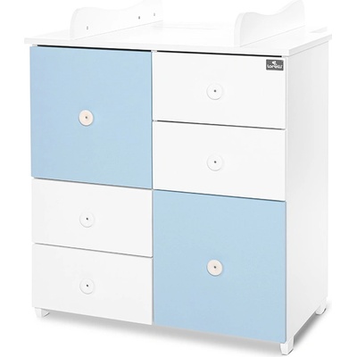 Lorelli Classic ШКАФ ЦВЯТ БЯЛО/baby blue-2box (10170140039p)