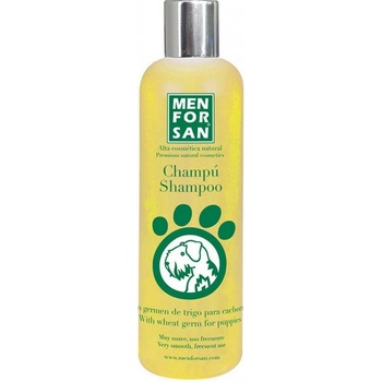 Menforsan Šampon pro domácí mazlíčky Štěňata Pšeničné klíčky 300 ml