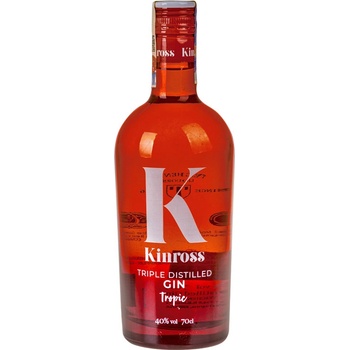 Kinross Tropic Gin 40% 0,7 l (holá láhev)