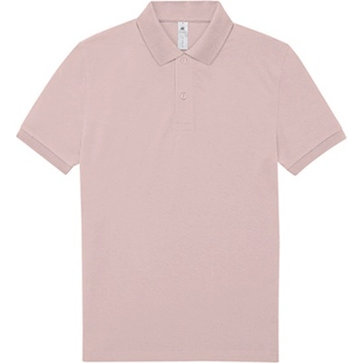 B&C polo tričko PU424 blush pink