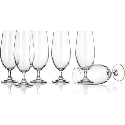 Banquet Crystal Leona poháre na pivo, 370ml 6ks