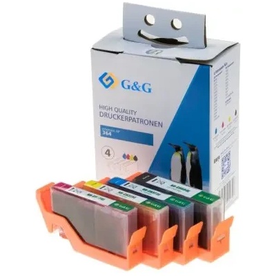 Compatible КОМПЛЕКТ 4 ГЛАВИ ЗА HEWLETT PACKARD Photosmart C5380/C6380/D5460/Photosmart Pro B8550 - HIGH CAPACITY - /364XL/ - CN684E/CB323E/CB324E/CB325E - P (200HPCB32xPACK)