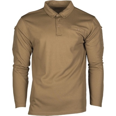 Polokošeľa Mil-Tec Long Quick Dry coyote