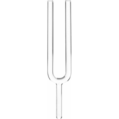 Shamann Transparent Crystal Singing Fork 30mm G Zpívající ladička Transparent
