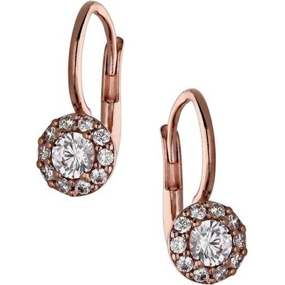 Zlaton náušnice růžové zlato 000742305241