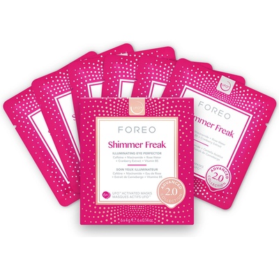 FOREO UFO Masks Shimmer Freak 2.0 x6 Маска за лице дамски 36gr