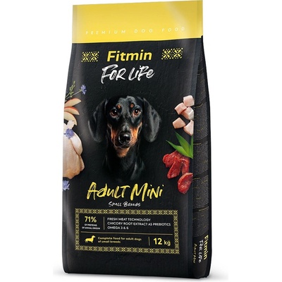 Fitmin For Life Dog Adult Mini Small Breeds 12 kg
