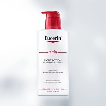 Eucerin pH5 telové mlieko ľahká textúra pre citlivú pokožku 400 ml