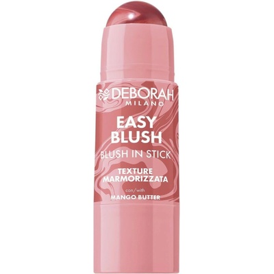 Deborah Milano krémová tvářenka v tyčince Easy Blush Stick 02 Peach 5 g