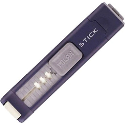 MILAN Острилка Stick Slide, единична, с гума, цвят асорти (1015200120)