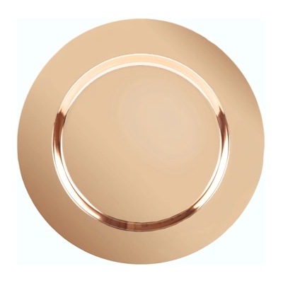 HORECANO-HELLA-Подложна чиния ф33cm COPPER (11101 CL) (0182295)