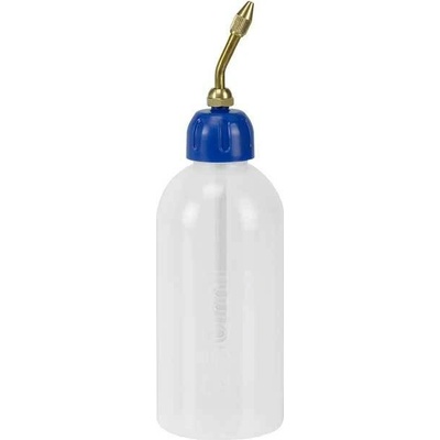PRESSOL® Olejnička PE, průhledná, 250 ml, tryska zalomená mosazná vysouvací 36 - 145 mm