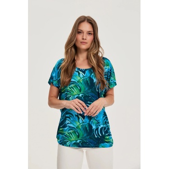 Moodo Дамска тениска Moodo - тъмнозелена Moodo | Sin | ЖЕНИ | S