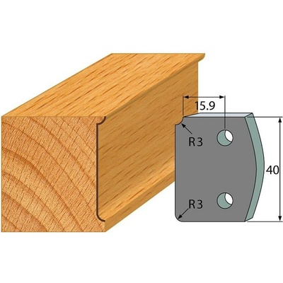 IGM Professional IGM Profil 170 - pár obmedzovačov 40x4mm SP F027-170