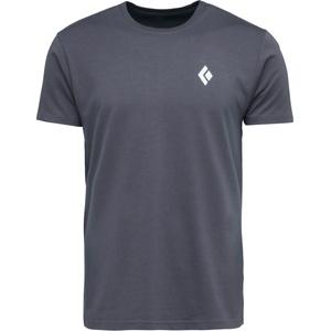 Black Diamond Мъжка тениска Black Diamond BD Backcountry Stamp S/S Tee T-shirt - Carbon - размер XL (216-7090-0115)