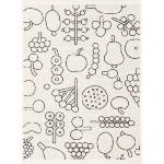 Iittala Кърпа за ръце Oiva Toikka Frutta 50 x 70 см сива (1064643)