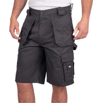 Lee Cooper Мъжки къси панталони Lee Cooper Holster Pocket Workwear Men Work shorts grey
