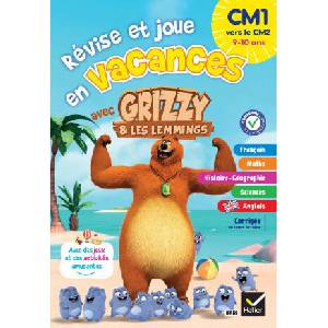 Cahier de vacances Grizzy et les lemmings - CM1 vers le CM2 (2026)