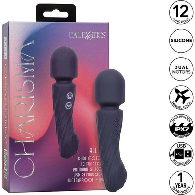 Calexotics Charisma Allure Massager Dual Motors 12 Functions 17.25 Cm X 4.5 Cm