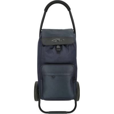 Nákupná taška na kolieskach Enrico Benetti Secc Twill 42 L navy