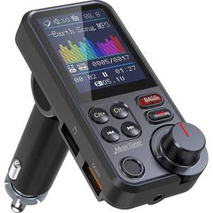 Nulaxy KM30 Bluetooth FM Transmitter (KM30)