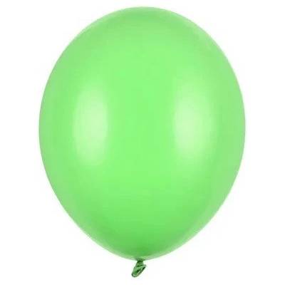 Party Deco Латексови Балони Пастел, Ярко Зелено - 12 см (sb5p-102j)