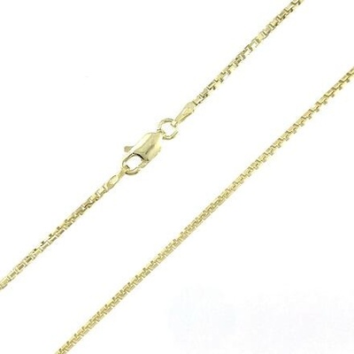 InfinitySilver Stříbrný pozlacený řetízek 1702030G60