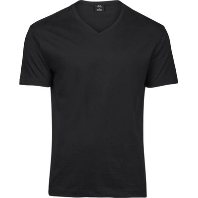 TEE JAYS Мъжка тениска с v-образно деколте tee jays tj8006 fashion sof tee - черна xxl (18800600205)
