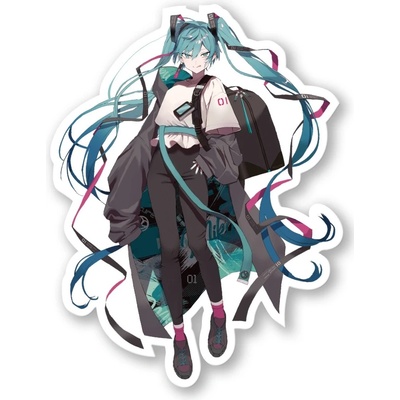 Vocaloid Samolepka Miku