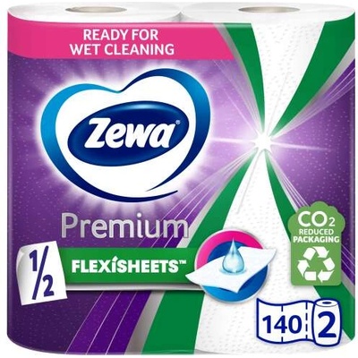 Zewa Premium Extra Long 2-слойна хартиена кърпа 2 ролки (38253)